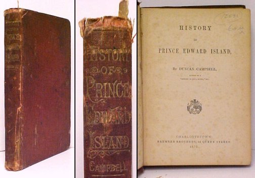 Image for History of Prince Edward Island. History of Prince Edward Island.
