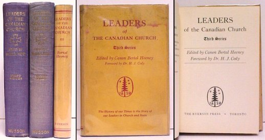 Image for Leaders of the Canadian Church. First, Second and Third Series. Leaders of the Canadian Church. First, Second and Third Series.