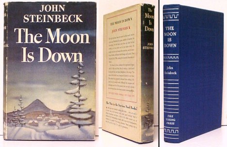 The Moon is Down. First Edition, First issue, in dustjacket Image for The Moon is Down. First Edition, First issue, in dustjacket