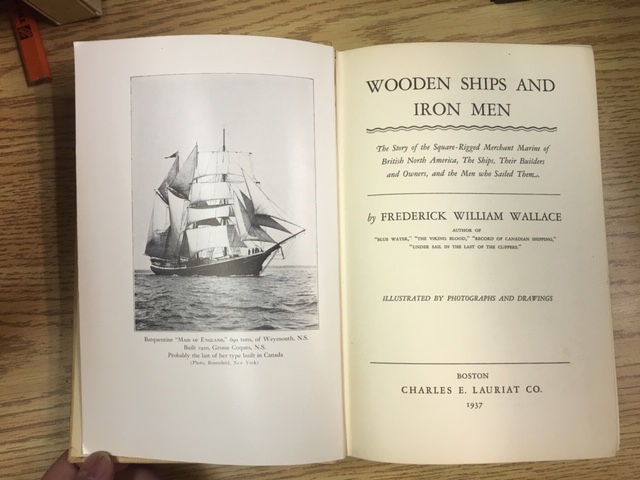 Image for Wooden Ships and Iron Men. US no dj