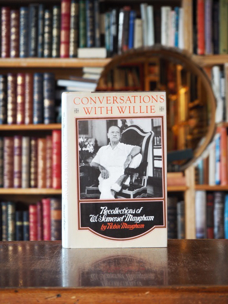 Conversations with Willie: Recollections of W. Somerset Maugham. First American Edition in dustjacket