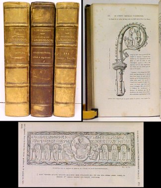 Image for Abecedaire ou Rudiment d'Archeologie.   3 Volume Set 