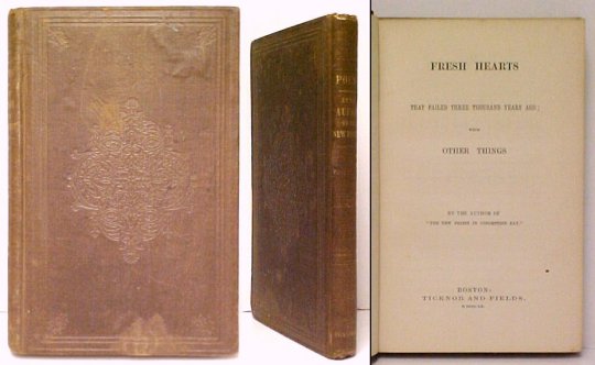 Image for Fresh Hearts that Failed Three Thousand Years Ago; with Other Things