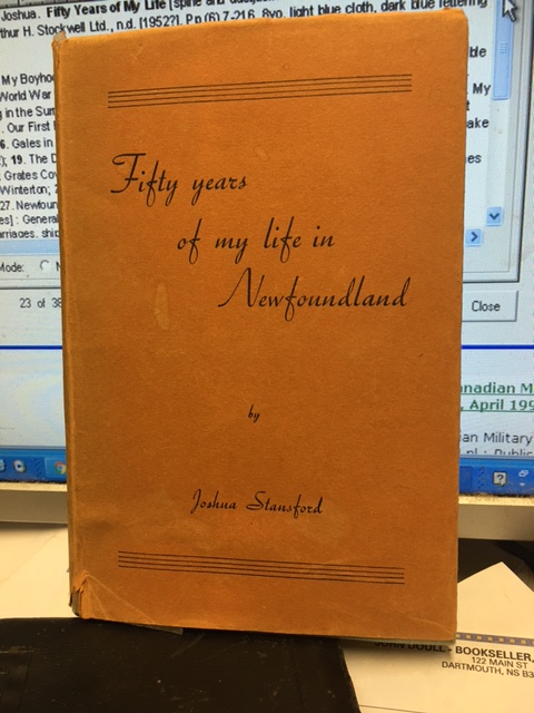 Fifty Years of My Life in Newfoundland. First Edition in dustjacket, Signed Image for Fifty Years of My Life in Newfoundland. First Edition in dustjacket, Signed