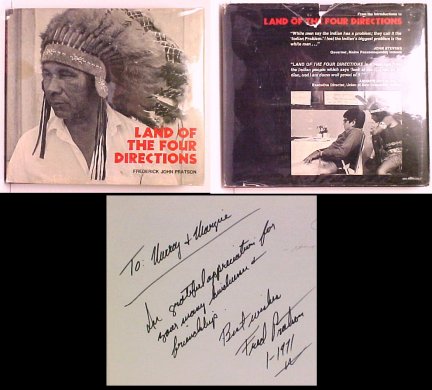 Image for Land of the Four Directions. First Edition in dustjacket, Signed Land of the Four Directions. First Edition in dustjacket, Signed