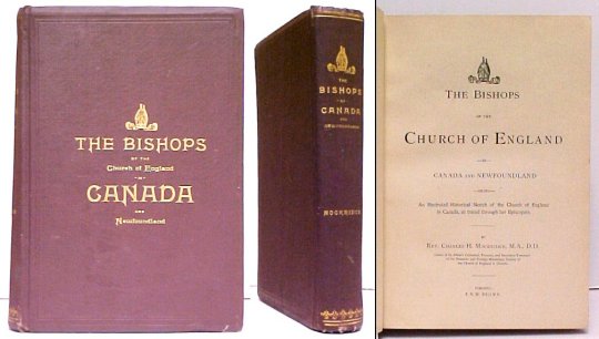 Image for Bishops of the Church of England in Canada and Newfoundland Bishops of the Church of England in Canada and Newfoundland