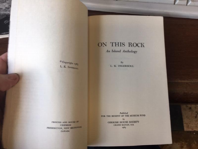 Image for On This Rock : An Island Anthology. First Edition On This Rock : An Island Anthology. First Edition