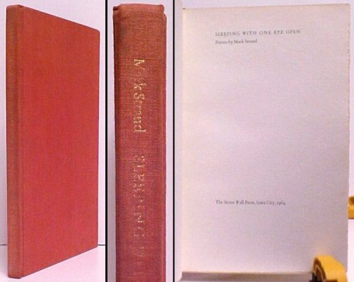 Sleeping With One Eye Open: Poems . Limited Edition, Signed