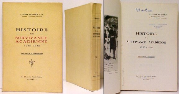 Image for Histoire de la Survivance Acadienne 1755-1935. card covers Histoire de la Survivance Acadienne 1755-1935. card covers