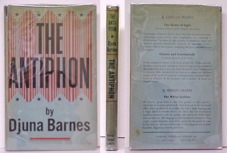 Antiphon : A Play. First Amercan Edition in dustjacket