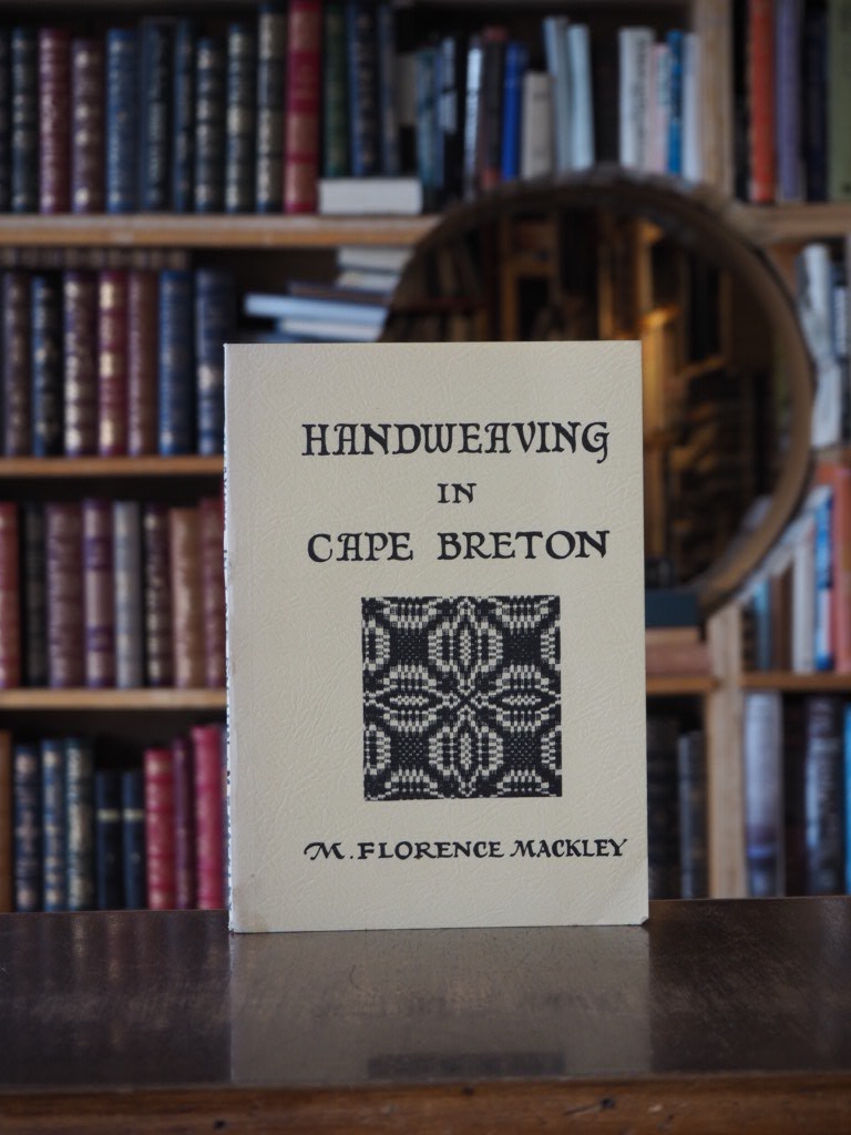 Handweaving in Cape Breton. 1st card covers