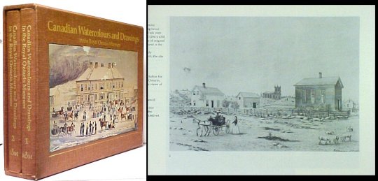Image for Canadian Watercolours and Drawings in the Royal Ontario Museum. 2 vols in slipcase