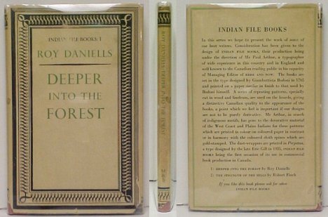 Image for Deeper into the Forest. Indian File Books No.1. 1st Cdn in dj