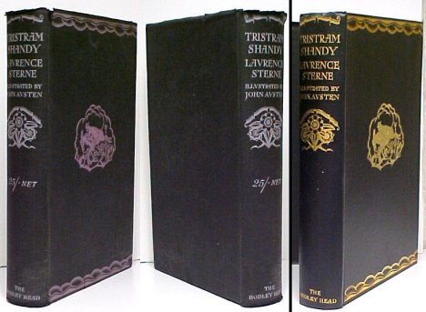 Life and Opinions of Tristram Shandy, Gentleman. 1st thus in dustjacket
