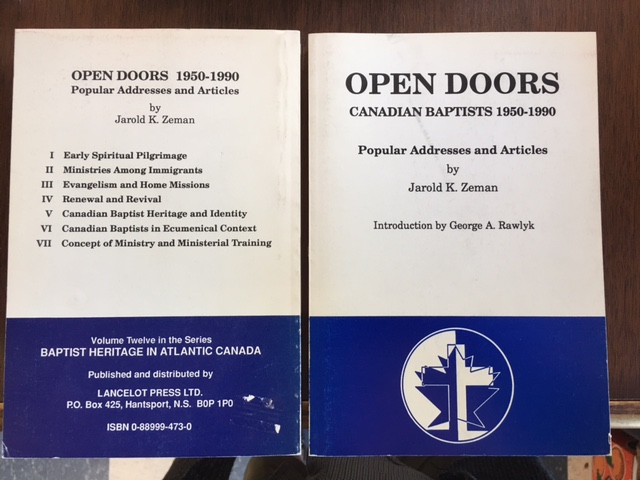 Image for Open Doors : Canadian Baptists 1950-1990 : Popular Addresses and Articles. First Edition Open Doors : Canadian Baptists 1950-1990 : Popular Addresses and Articles. First Edition