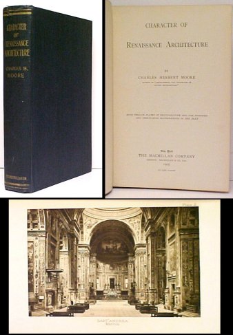 Image for Character of Renaissance Architecture. First Edition Character of Renaissance Architecture. First Edition