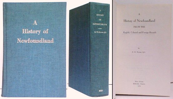 History of Newfoundland. Mika reprint