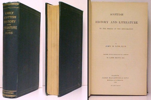 Scottish History and Literature