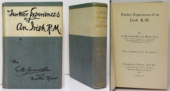 Further Experiences of an Irish R.M. First Edition. Image for Further Experiences of an Irish R.M. First Edition.