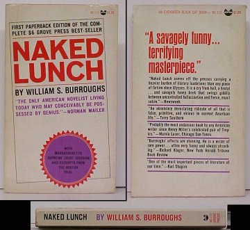 Naked Lunch. First Paperback Edition.