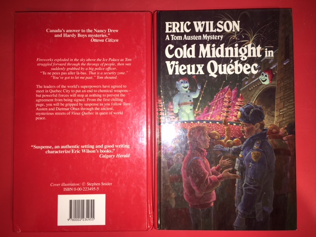 Cold Midnight in Vieux Quebec. First Edition, Signed