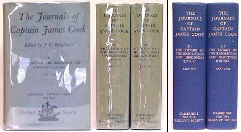 Image for Voyage of the Resolution and Discovery, 1776-1780, 2 Vols. Volume 3 of the Journals of Captain James Cook on His Voyages of Discovery. First Edition in dustjackets Voyage of the Resolution and Discovery, 1776-1780, 2 Vols. Volume 3 of the Journals of Captain James Cook on His Voyages of Discovery. First Edition in dustjackets