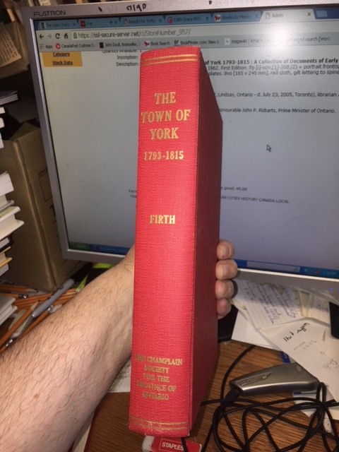 The Town of York 1793-1815 : A Collection of Documents of Early Toronto. First Edition. Image for The Town of York 1793-1815 : A Collection of Documents of Early Toronto. First Edition.