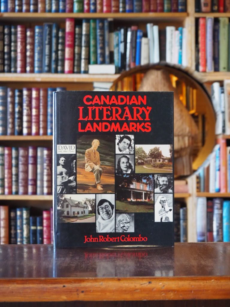 Canadian Literary Landmarks. First Edition, hardcover in dustjacket