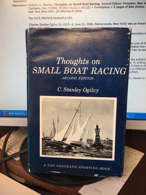 Image for Thoughts on Small Boat Racing Second Edition in dustjacket Thoughts on Small Boat Racing Second Edition in dustjacket