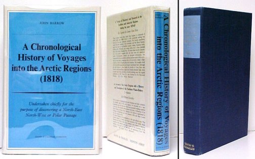 Image for A Chronological History of Voyages into the Arctic Regions.   Reprint in dust jacket.