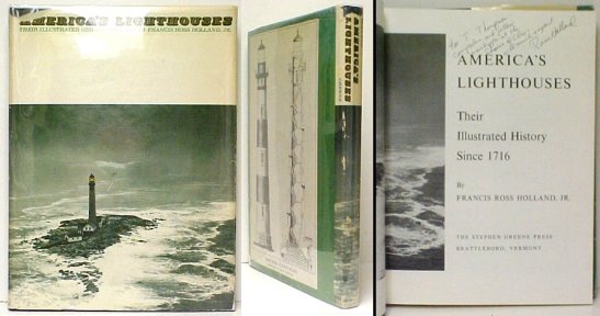 America's Lighthouses. 1st US in dj. signed
