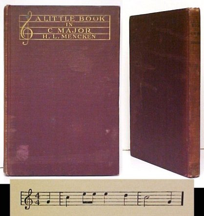 Little Book in C Major. 1st US no dj
