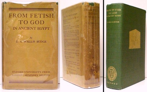 From Fetish to God in Ancient Egypt. in dj.
