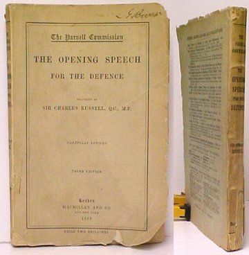 Parnell Commission : The Opening Speech for the Defence