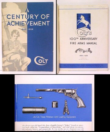Colt's 100th Anniversary Fire Arms Manual 1836-1936