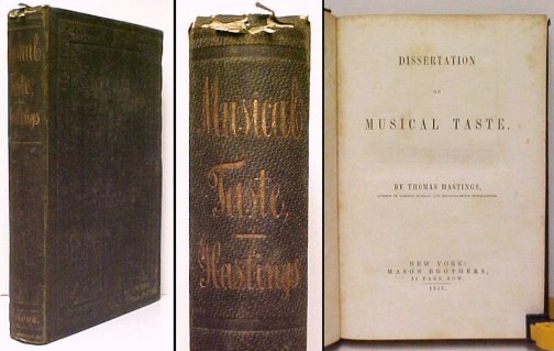 Dissertation on Musical Taste