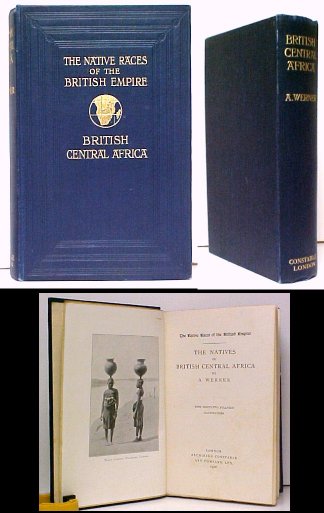 Natives of British Central Africa. 1st UK no dj