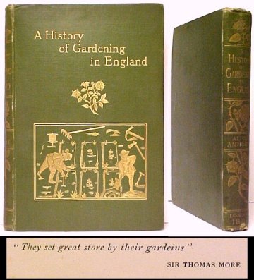 History of Gardening in England. 2nd ed.