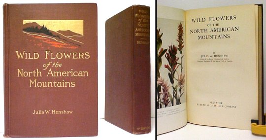 Image for Wild Flowers of the North American Mountains. First Edition Wild Flowers of the North American Mountains. First Edition