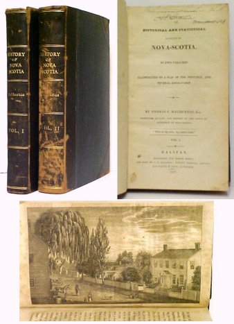 Historical and Statistical Account of Nova-Scotia. variant. 2 vols. Image for Historical and Statistical Account of Nova-Scotia. variant. 2 vols.