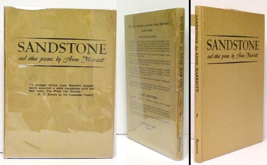 Sandstone and Other Poems. First Edition in dustjacket