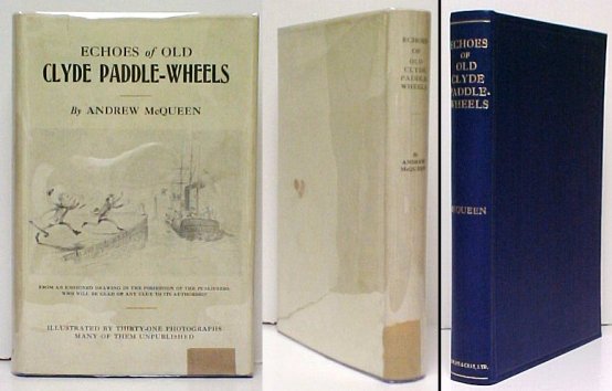 Echoes of the Old Clyde Paddle-Wheels. 1st trade, in dj Image for Echoes of the Old Clyde Paddle-Wheels. 1st trade, in dj
