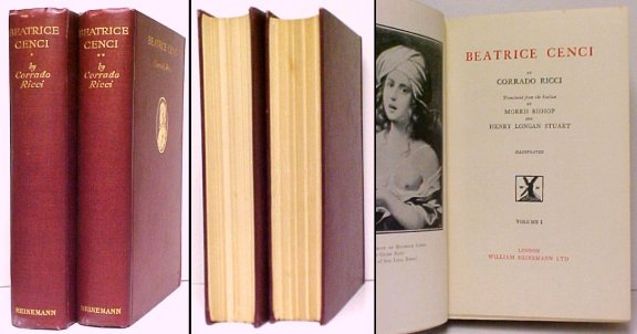 Beatrice Cenci. 2 vols. 1st UK. Image for Beatrice Cenci. 2 vols. 1st UK.