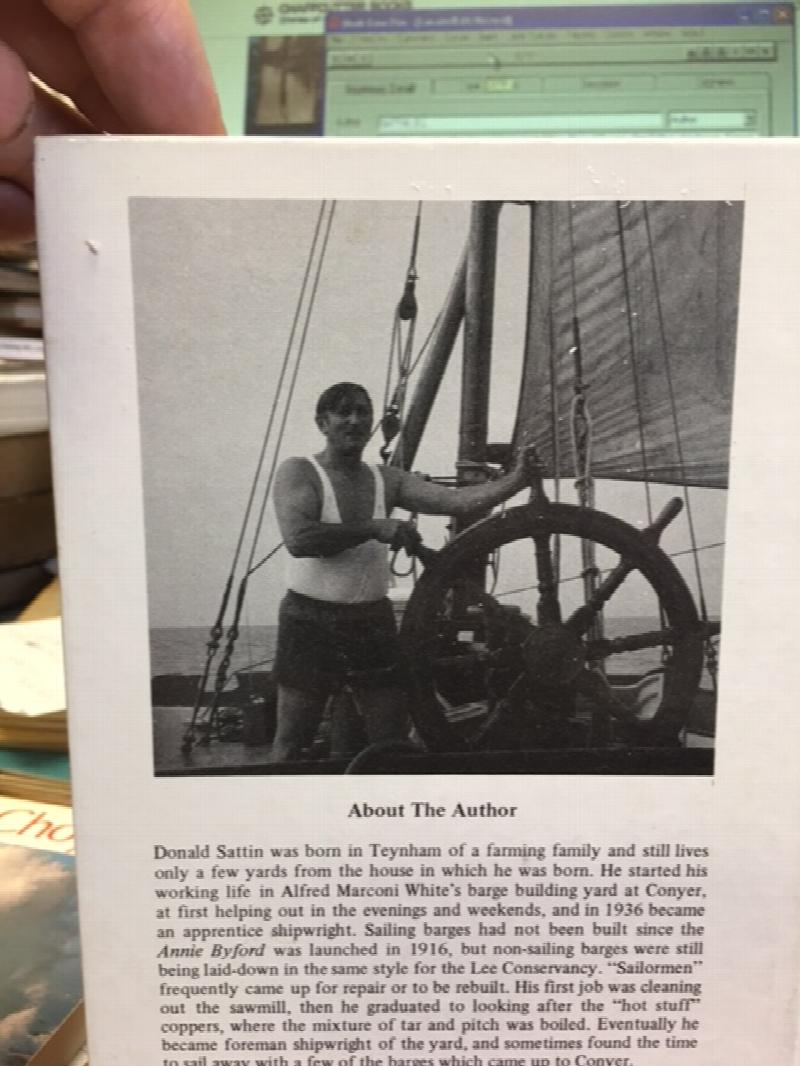 Image for Just off the Swale : The Story of the barge building village of Conyer. First Edition, Hardcover, Signed. Just off the Swale : The Story of the barge building village of Conyer. First Edition, Hardcover, Signed.