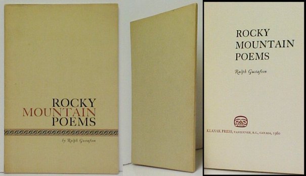 Image for Rocky Mountain Poems. First Edition