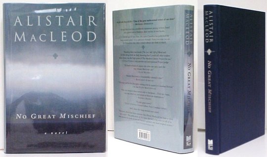 No Great Mischief. 1st Cdn in dj.