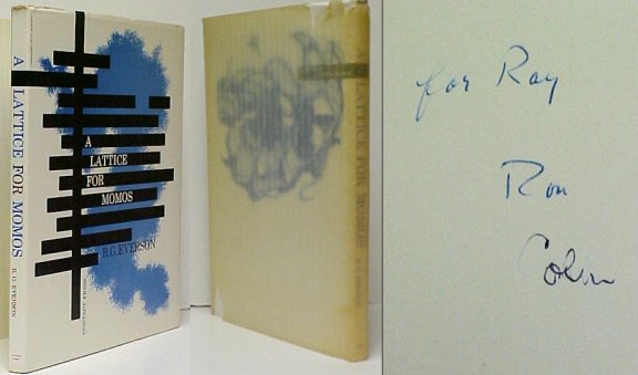 Image for A Lattice for Momos. First Edition in dust jacket, Double signed