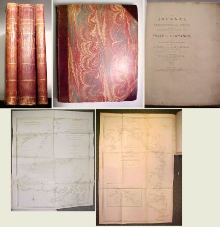Image for Journal of Transactions and Events during a Residence of nearly Sixteen Years on the Coast of Labrador; containing many interesting particulars, both of the Country and its Inhabitants, not hitherto known. In Three Volumes First Edition. Large Paper Copy
