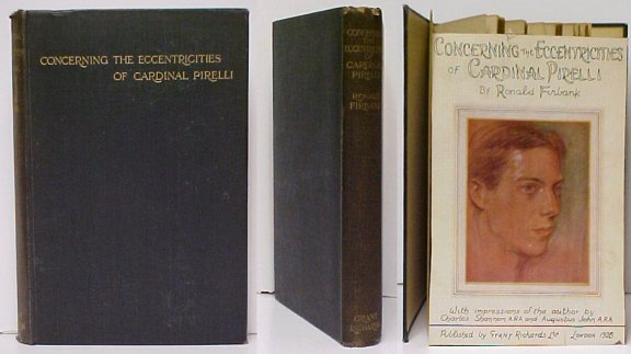 Concerning the Eccentricities of Cardinal Pirelli. First Edition.