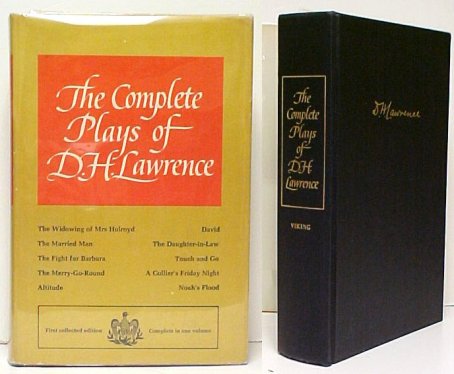 Image for Complete Plays of D.H. Lawrence. First American Edition in dustjacket Complete Plays of D.H. Lawrence. First American Edition in dustjacket